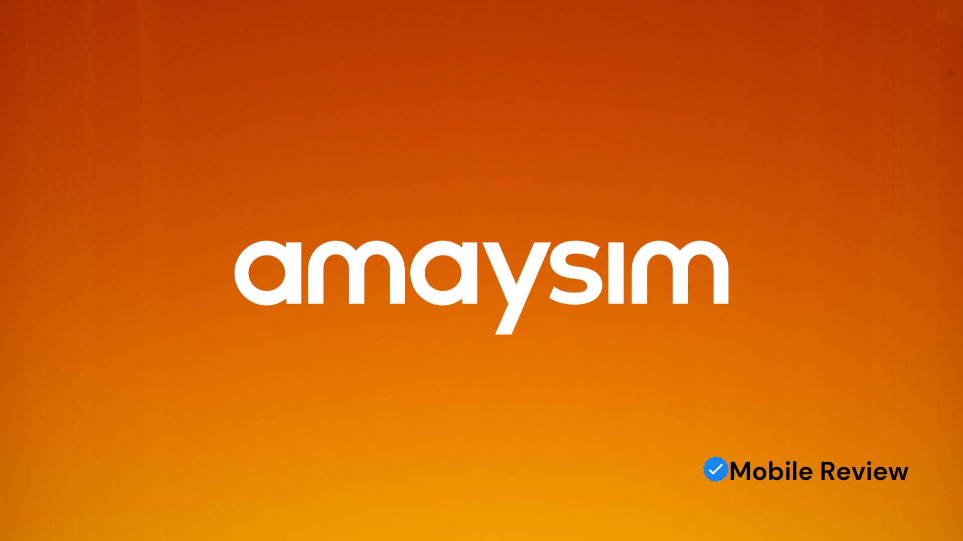 Amaysim Network Review