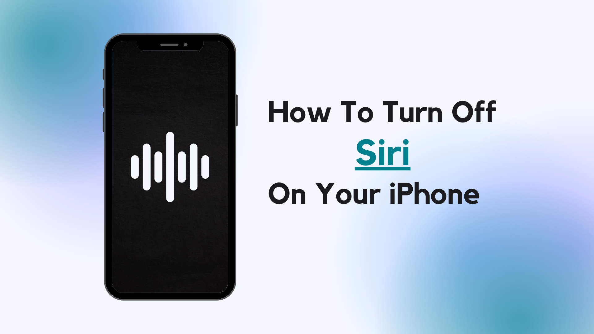 Opting Out Turning Off Siri on Your iPhone Made Simple Tech X Telco